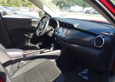 2021 Nissan Kicks Sv Xtronic Cvt from USA, damaged, VIN 3N1CP5CV0ML559315